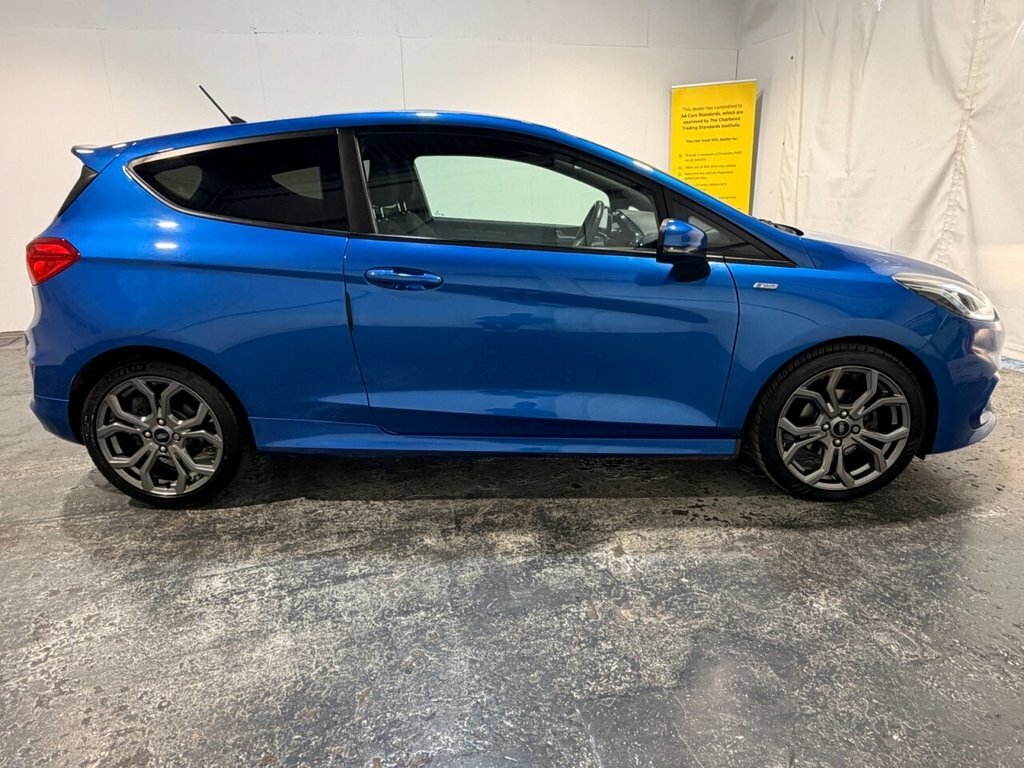 Ford Fiesta 1L St-line VN69JTZ Blue #4