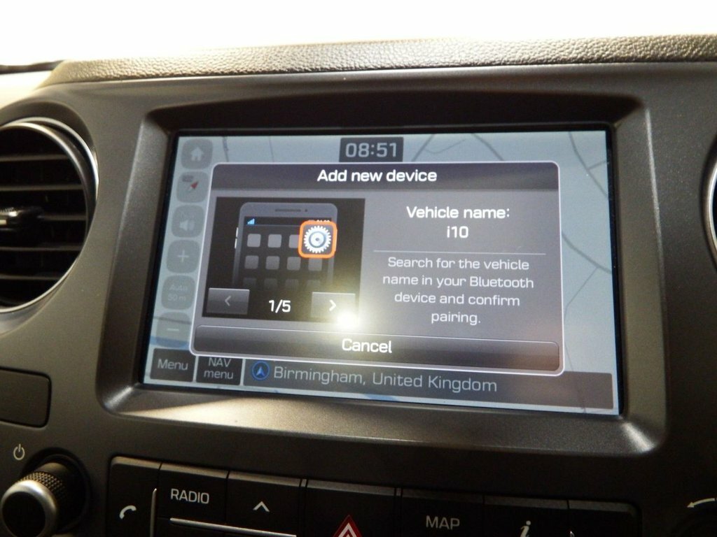 Hyundai I10 1.2L Premium Se VX17JWD Black #6