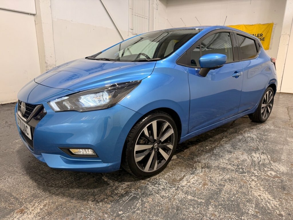 Nissan Micra 1L Tekna LT71UAC Blue #2