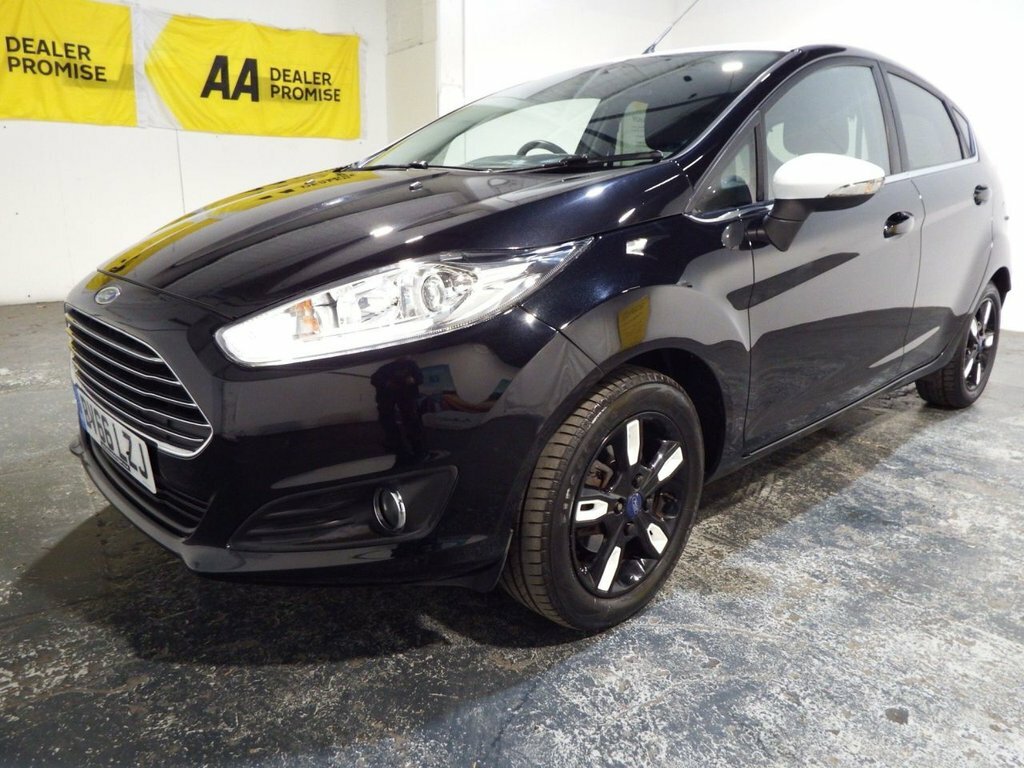 Ford Fiesta 1L Zetec Black Edition BV66LZJ Black #2