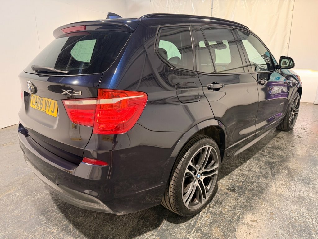 BMW X3 3L M Sport CA66VYJ Black #5