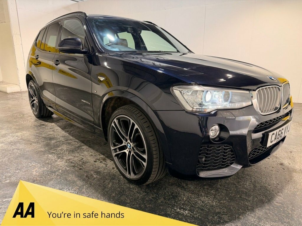 BMW X3 3L M Sport Black