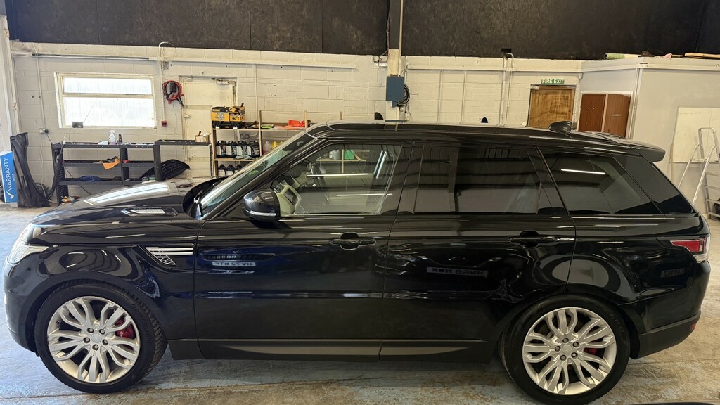 Land Rover Range Rover Sport Suv 3.0 Sd V6 Hse 2017 DC17CZM Black #4