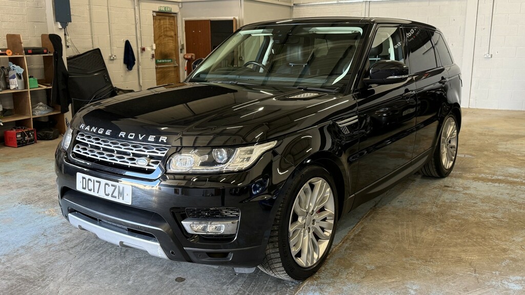 Land Rover Range Rover Sport Suv 3.0 Sd V6 Hse 2017 DC17CZM Black #3