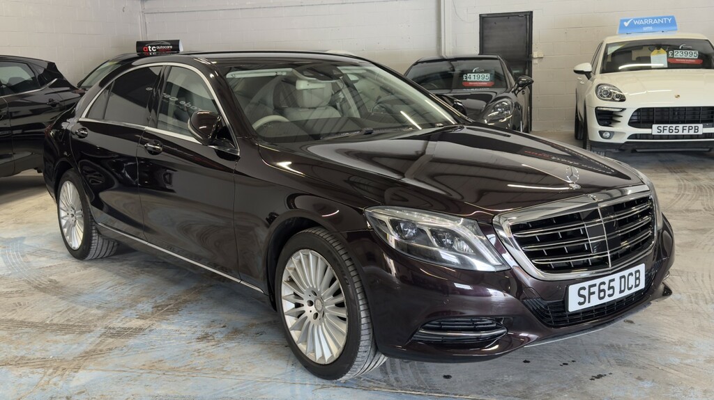 Mercedes-Benz S Class Saloon 3.5 S400lh V6 Amg Line G-tronic Euro 6 S Black #3