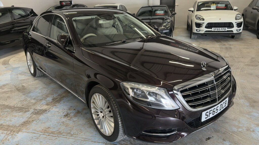 Mercedes-Benz S Class Saloon 3.5 S400lh V6 Amg Line G-tronic Euro 6 S Black #4