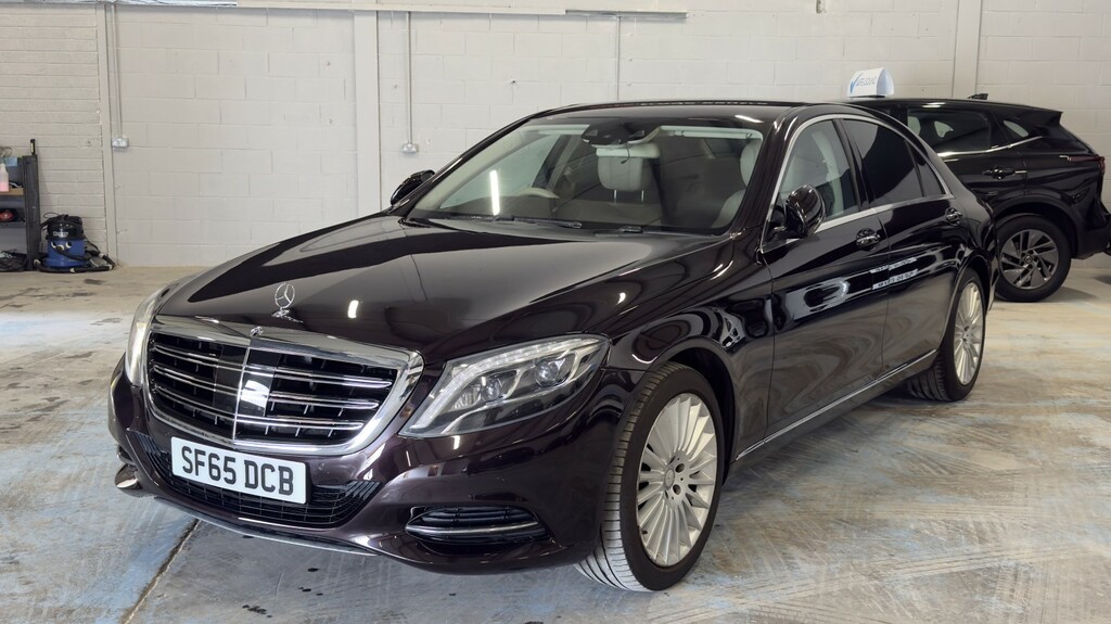 Mercedes-Benz S Class Saloon 3.5 S400lh V6 Amg Line G-tronic Euro 6 S Black