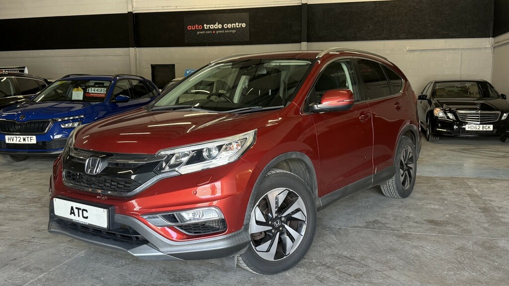 Honda Cr-V Suv 1.6 I-dtec Sr 2017 OE17DTZ Red #3