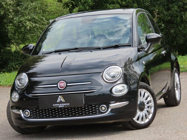 Fiat 500 Manual Black