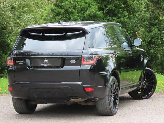 Land Rover Range Rover Sport Range Rover Sport Hse Sd4 MA18XBJ Black #5