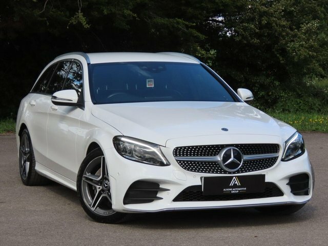 Mercedes-Benz C Class Automatic BU69MBX White #3
