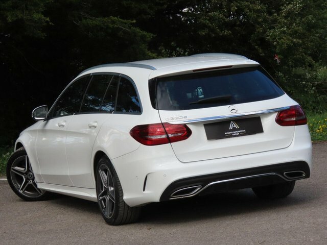 Mercedes-Benz C Class Automatic BU69MBX White #6