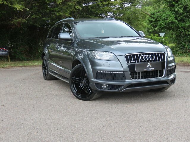 Audi Q7 Automatic LY64SVT Grey #4