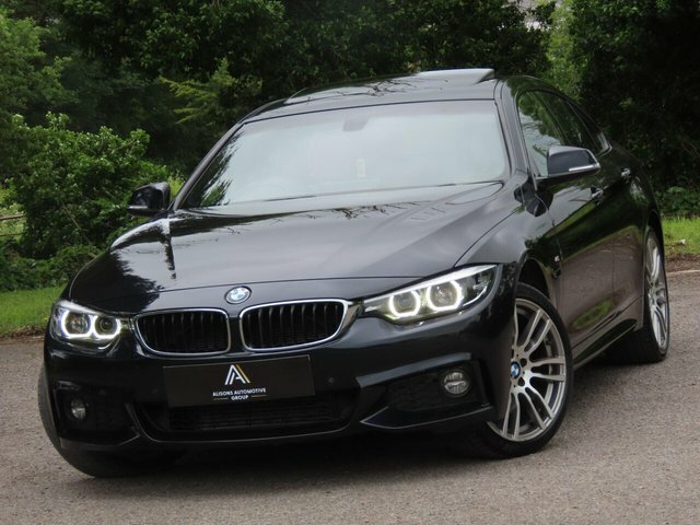 BMW 4 Series Gran Coupe Automatic ME19LTV Black #2