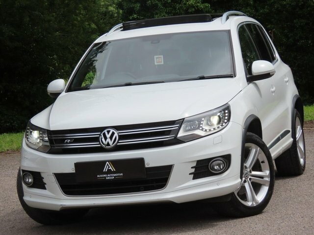 Volkswagen Tiguan Tiguan R Line Tdi Bluemotion Technology 4Motion White