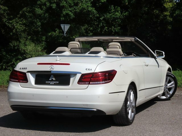 Mercedes-Benz E Class E220 Se Cdi LN64HZF White #2