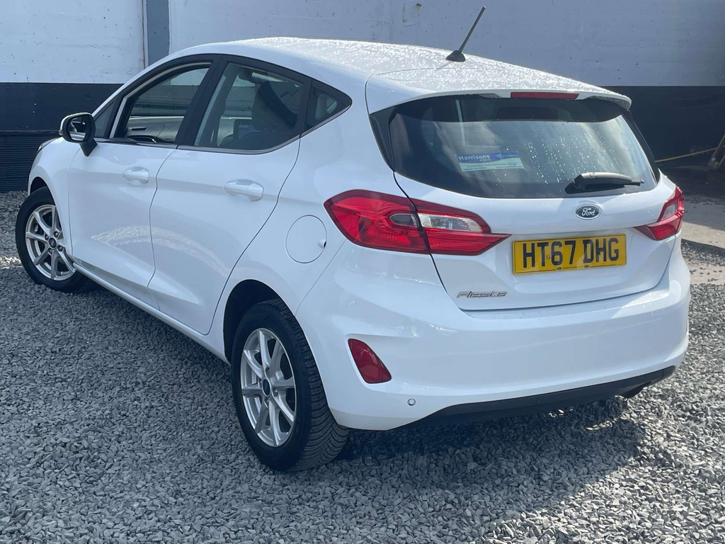 Ford Fiesta Zetec T HT67DHG White #6
