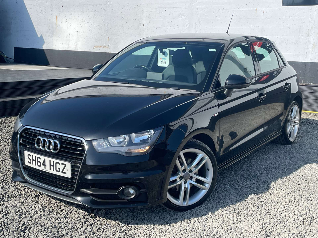 Audi A1 S Line Sportback Euro 5 Ss SH64HGZ Black #3