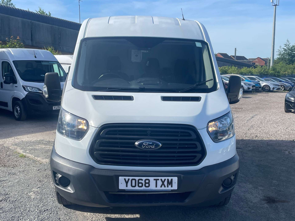 Ford Transit Custom 350 Ecoblue Panel Van Fwd L2 H2 Euro YO68TXM  #2