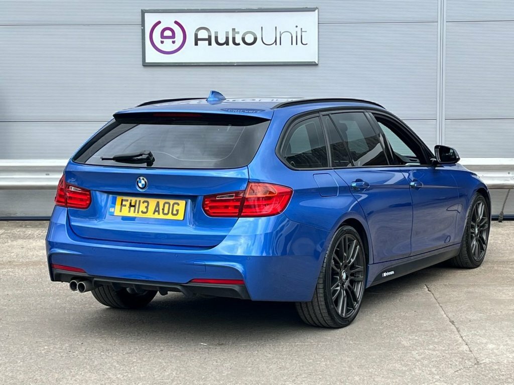 BMW 3 Series Estate FH13AOG Blue #4