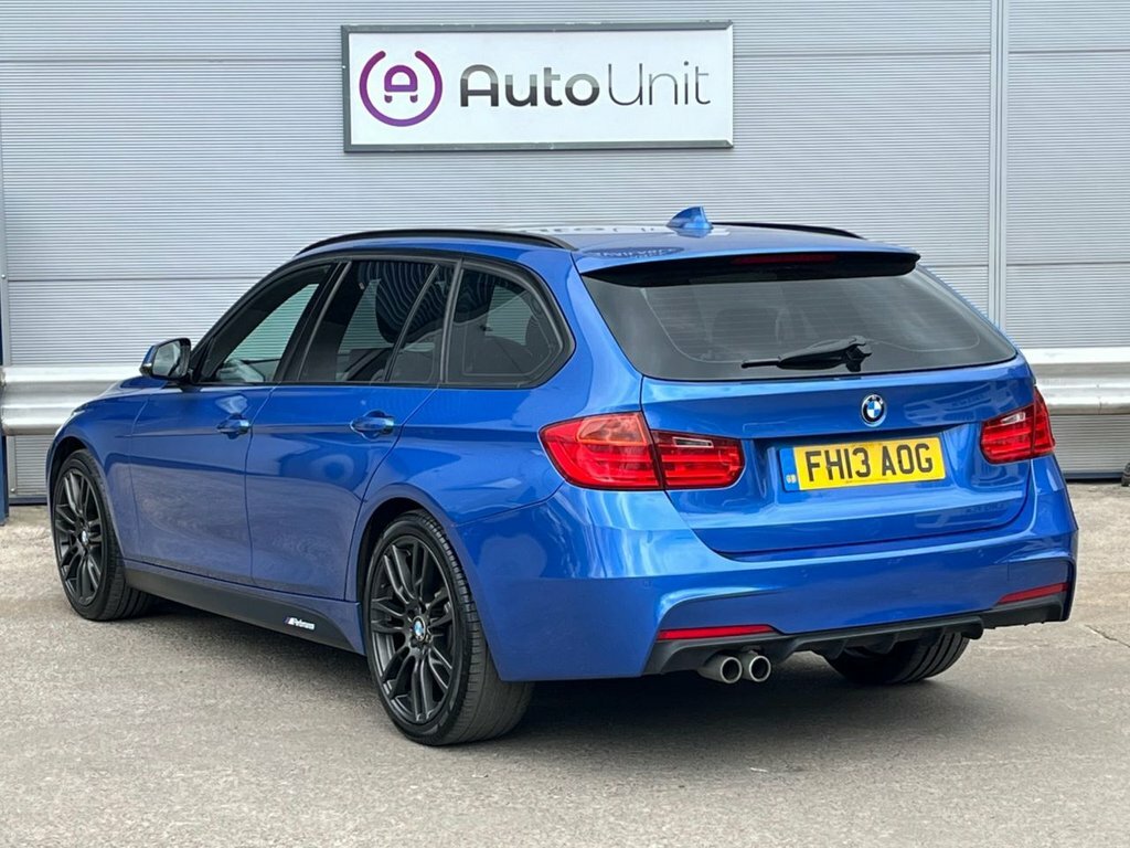 BMW 3 Series Estate FH13AOG Blue #3