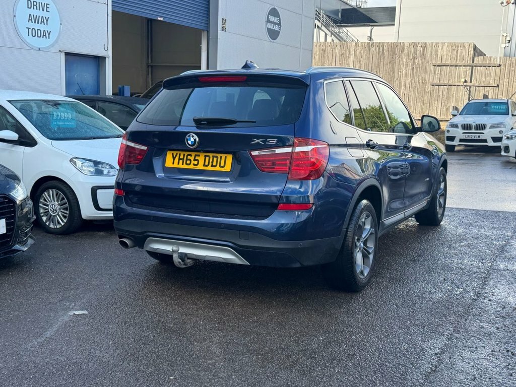 BMW X3 2L Xline YH65DDU Blue #4
