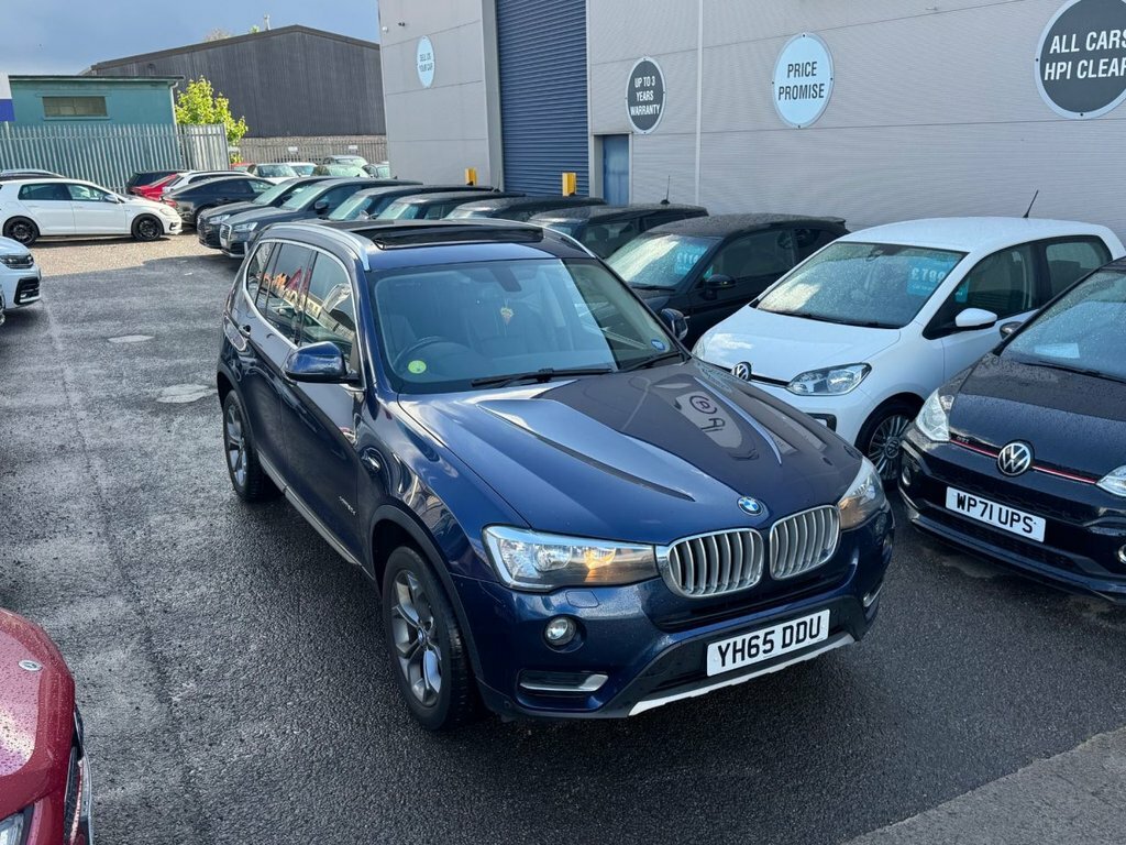 BMW X3 2L Xline YH65DDU Blue #2