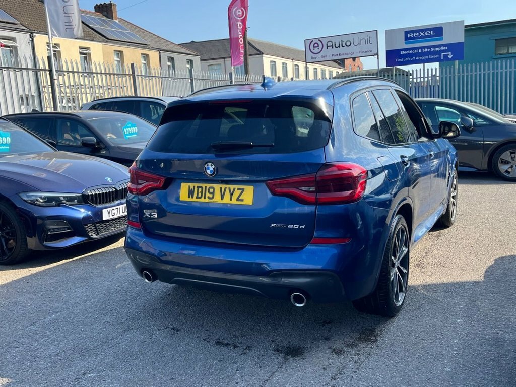 BMW X3 2L M Sport WD19VYZ Blue #4