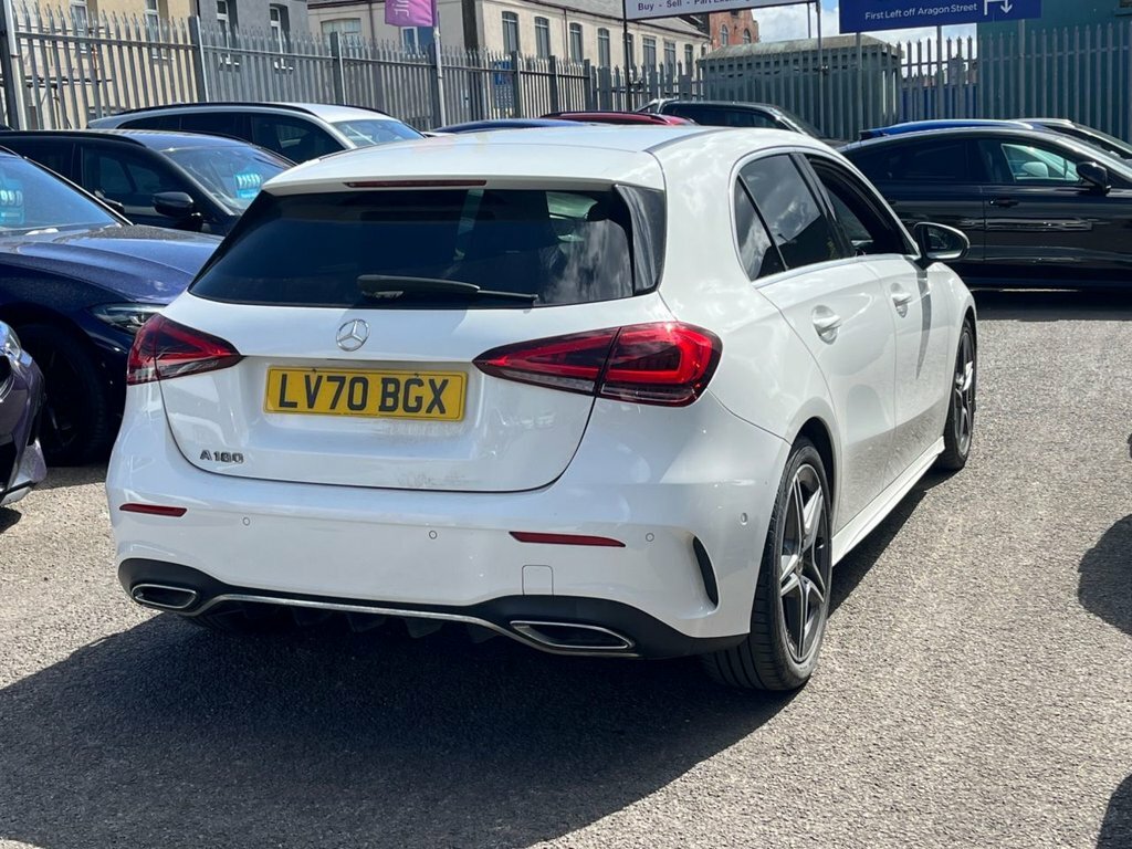 Mercedes-Benz A Class A 180 Amg Line Exeutive LV70BGX White #4