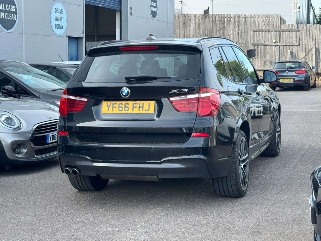 BMW X3 3L M Sport Black #4