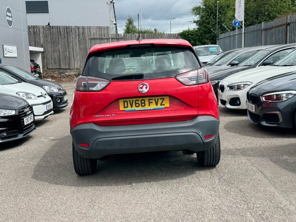 Vauxhall Crossland X 1.2L Se DV68FVZ Red #5