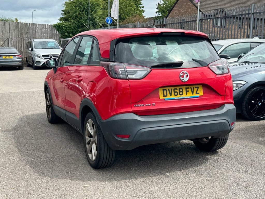 Vauxhall Crossland X 1.2L Se DV68FVZ Red #4