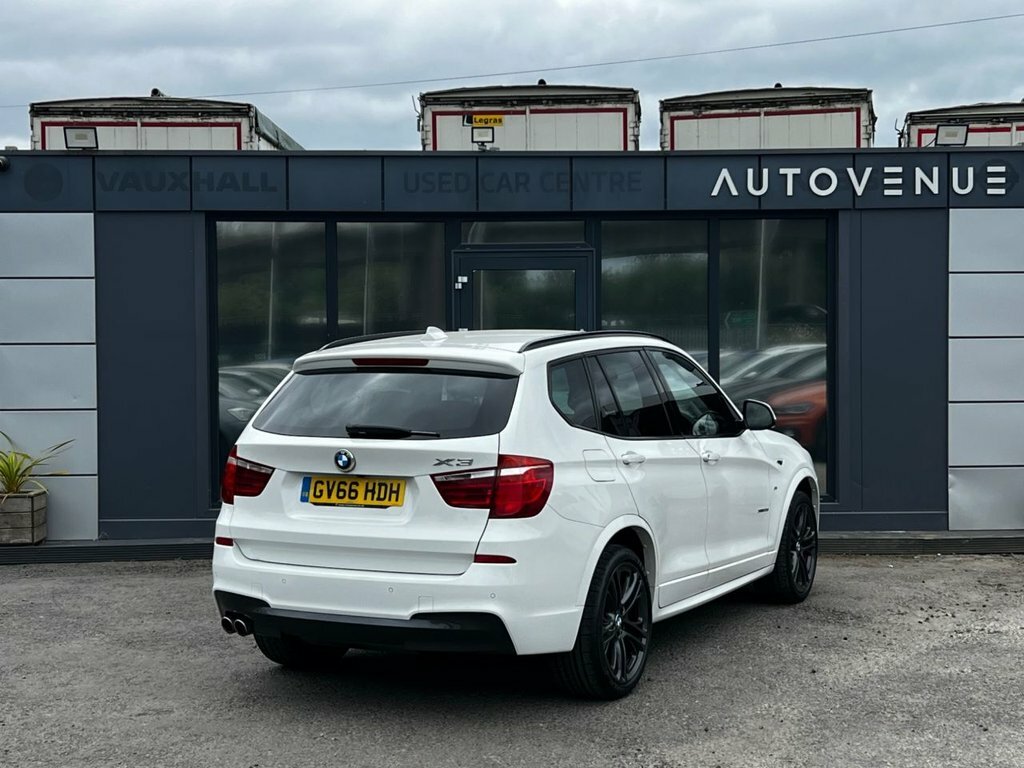 BMW X3 3L M Sport GV66HDH White #3
