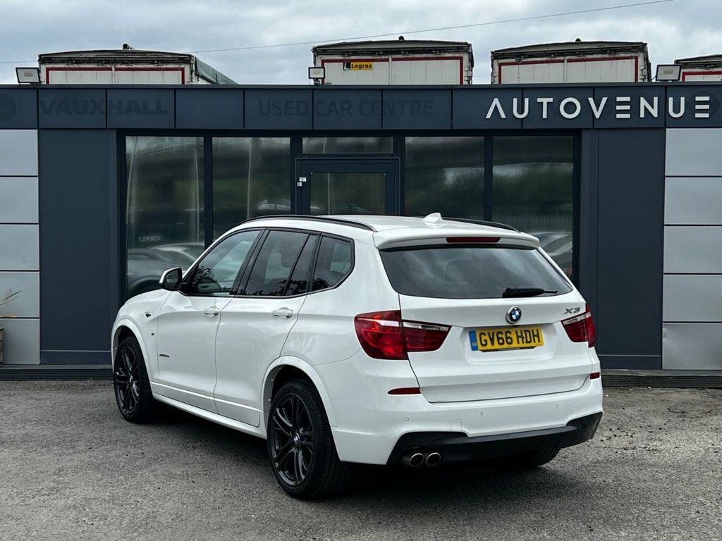BMW X3 3L M Sport GV66HDH White #4