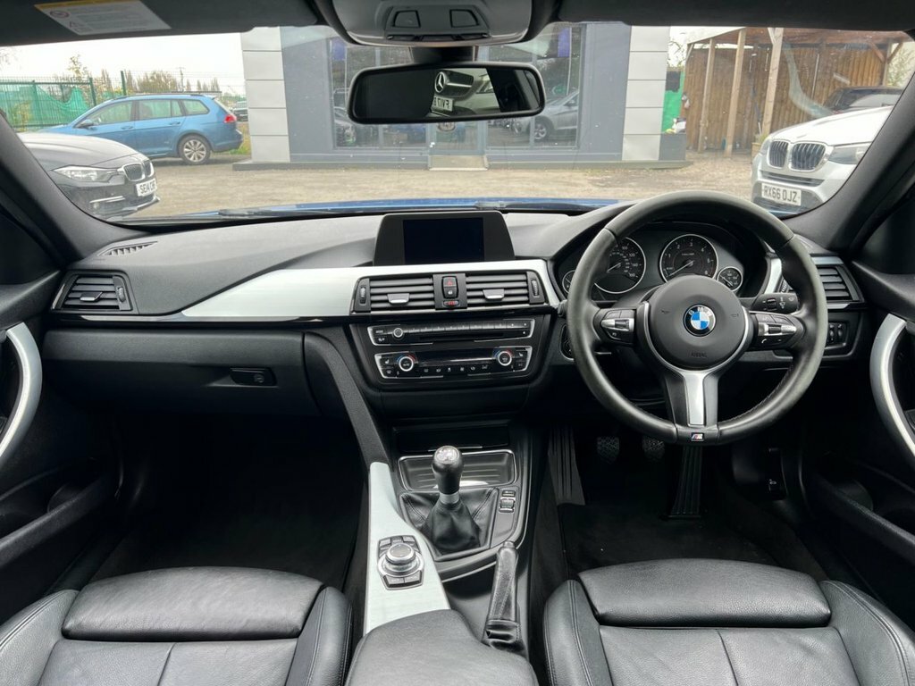 BMW 3 Series 2L M Sport YK62PTU Blue #4