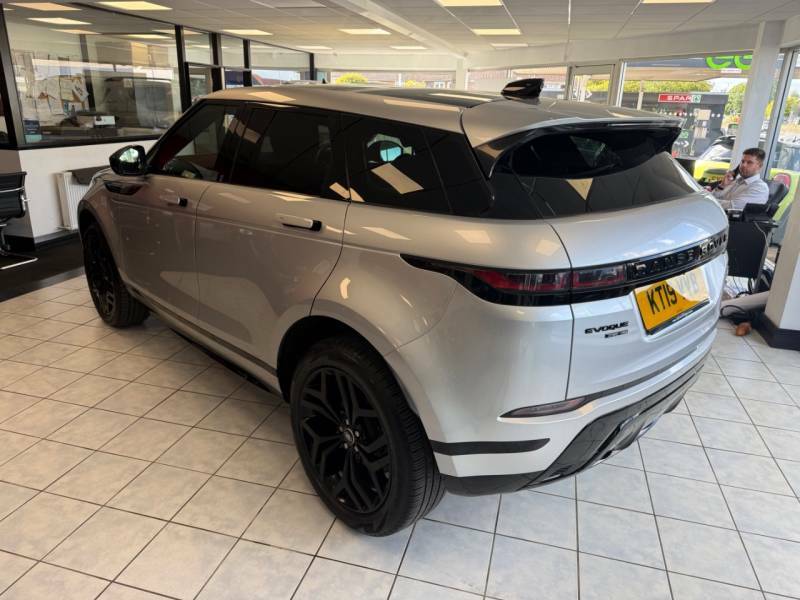 Land Rover Range Rover Evoque 2.0 D180 R-dynamic Hse - 2019 19 KT19VVB Silver #3