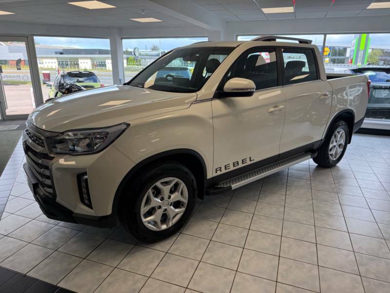 SsangYong Musso 2.2 Double Cab Pick Up Rebel - 2026 26 VX26PXF White #2