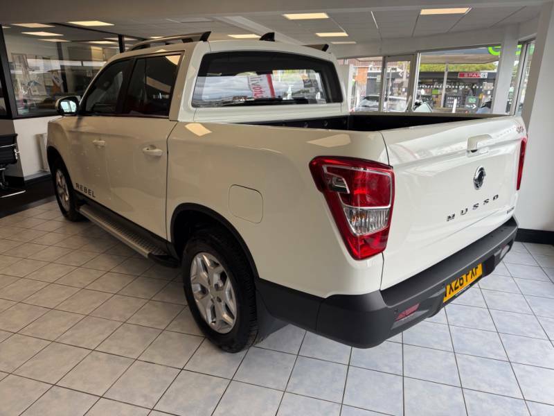 SsangYong Musso 2.2 Double Cab Pick Up Rebel - 2026 26 VX26PXF White #3