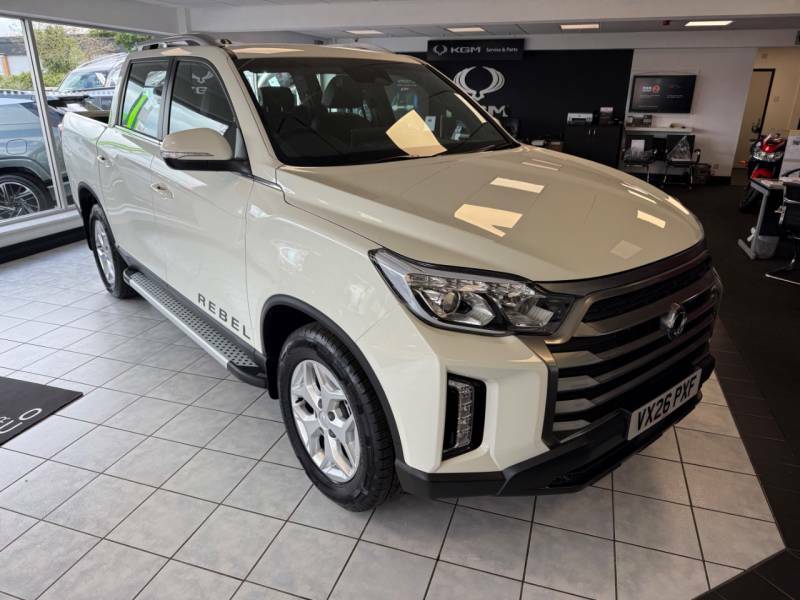 SsangYong Musso 2.2 Double Cab Pick Up Rebel - 2026 26 White