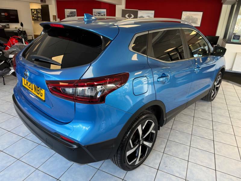 Nissan Qashqai 1.3 Dig-t Tekna - 2020 20 LR20NBG Blue #4