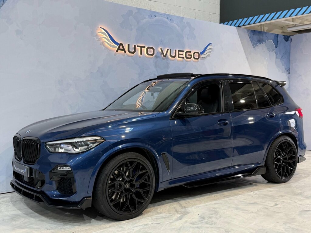 BMW X5 3.0 30D M Sport Xdrive Euro 6 Ss AYZ6729 Blue #4