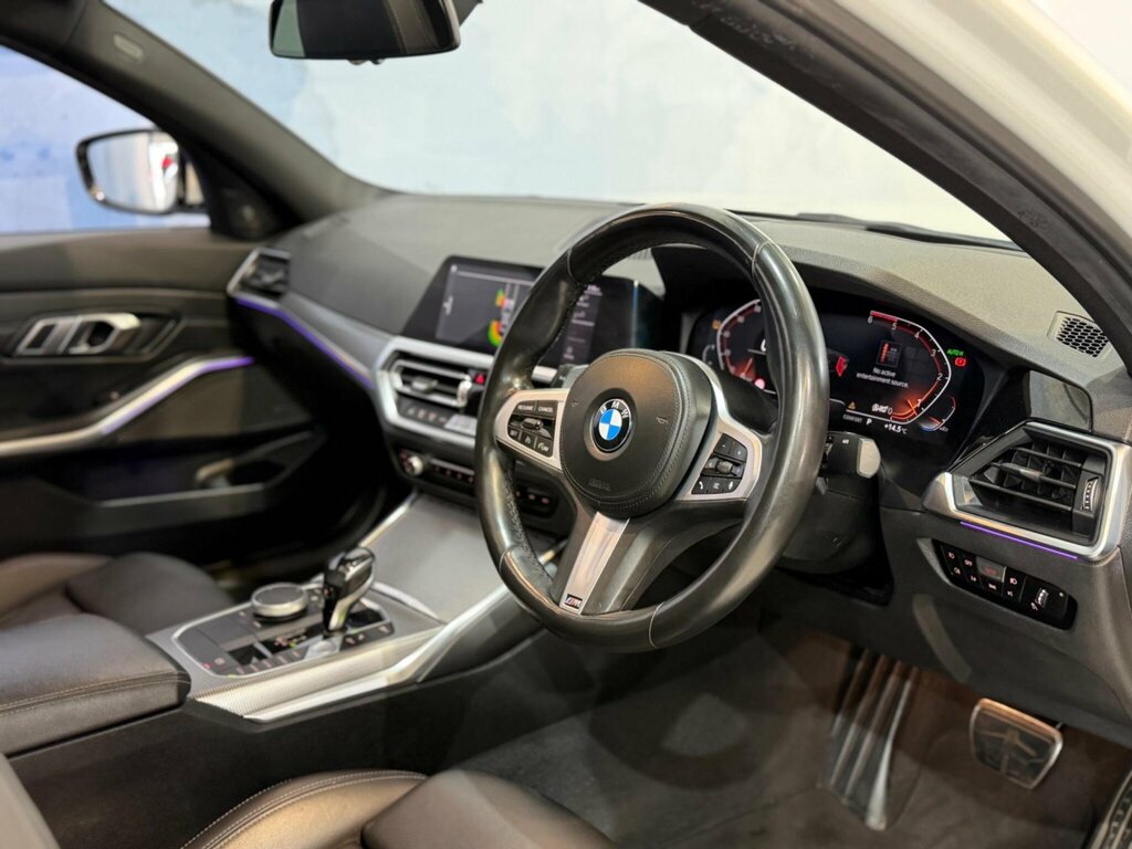 BMW 3 Series 2.0 320D M Sport Euro 6 Ss YH19YSJ White #3