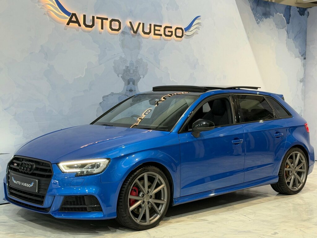 Audi S3 2.0 Tfsi Black Edition Sportback S Tronic Quattro RE67EKA Blue #4