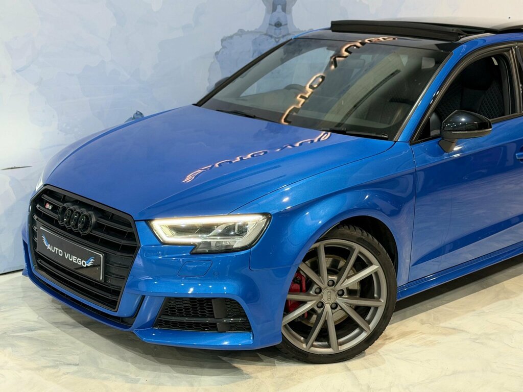 Audi S3 2.0 Tfsi Black Edition Sportback S Tronic Quattro RE67EKA Blue #5