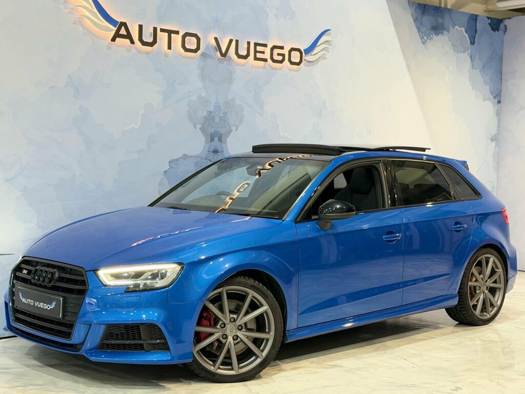 Audi S3 2.0 Tfsi Black Edition Sportback S Tronic Quattro Blue