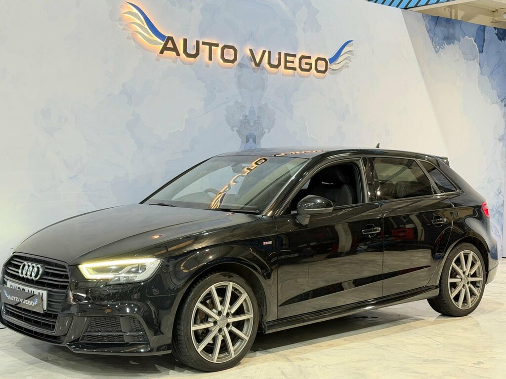 Audi A3 1.0 Tfsi 30 Black Edition Sportback S Tronic Euro OV68VLW Black #4