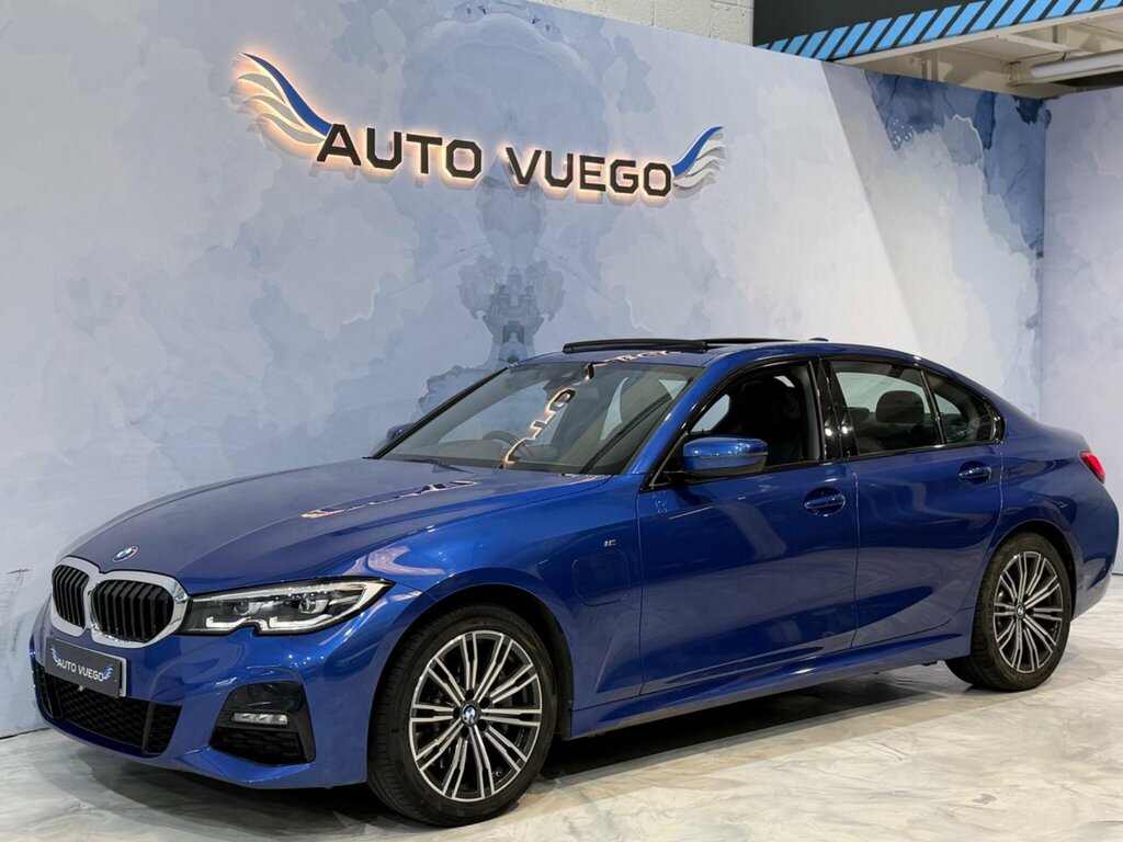 BMW 3 Series 2.0 330E 12Kwh M Sport Euro 6 Ss AO69UAN Blue #4