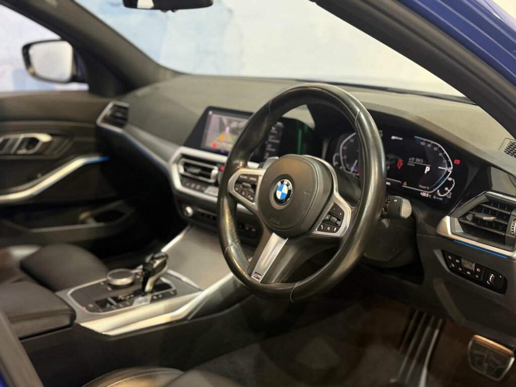 BMW 3 Series 2.0 330E 12Kwh M Sport Euro 6 Ss AO69UAN Blue #3
