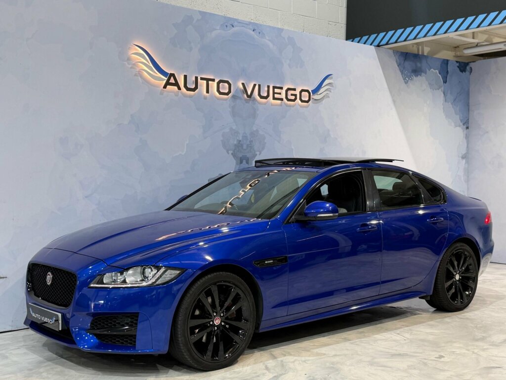 Jaguar XF 2.0D R-sport Euro 6 Ss BD17TYU Blue #4