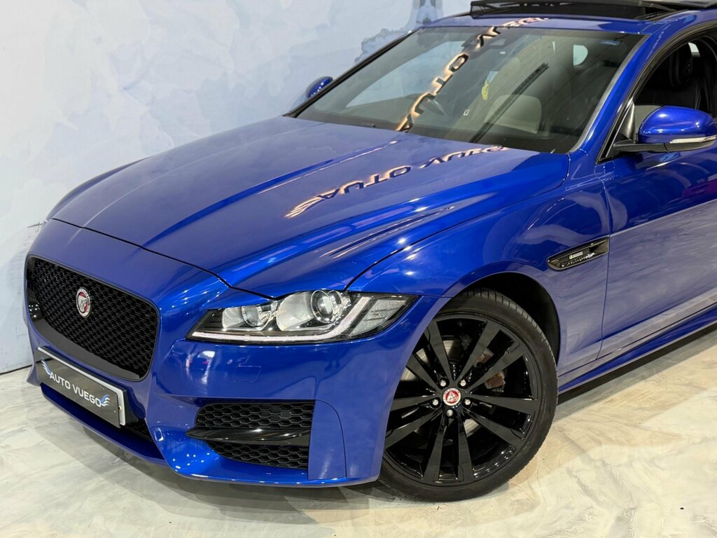 Jaguar XF 2.0D R-sport Euro 6 Ss BD17TYU Blue #5